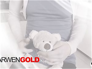 HER confine - gonzo anal invasion with Russian honey Arwen Gold
